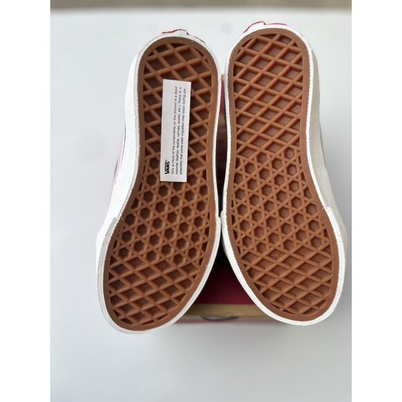 Vans SK8-Hi High-Top Skate Shoes Lilac Snow True White Size 12 Kids NIB - Picture 7 of 14